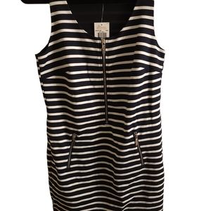 Michael Kors Navy and White striped dress